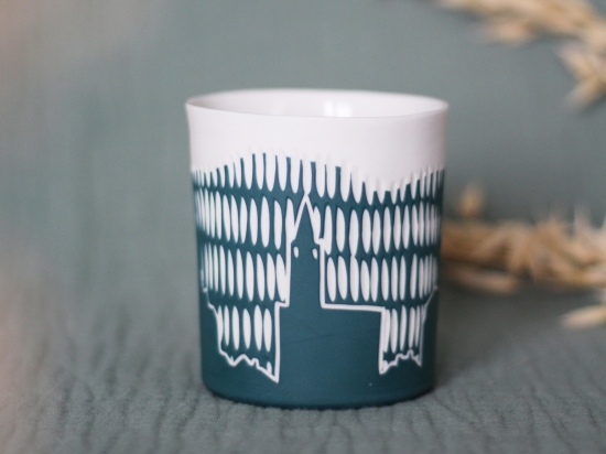 Tasse "Strasbourg" vert