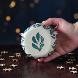 Mug/pot Gardien de Noël vert
