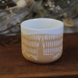Tasse "Strasbourg" jaune