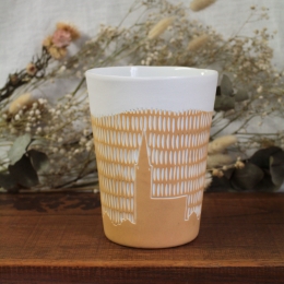 Vase "Strasbourg" jaune