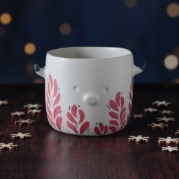 Mug/pot Gardien de Noël rouge